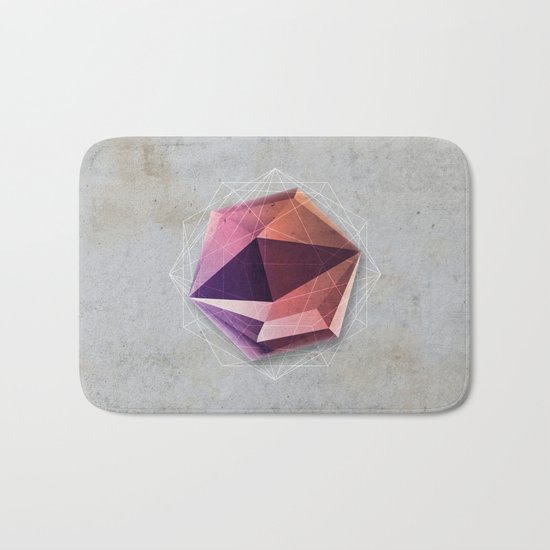 Mineral Hexagon Bath Mat