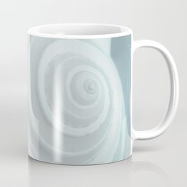 Pale Blue & White Seashell! "ArtfulNotions #119"  Coffee Mug