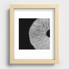 Abstract Spore Print Recessed Framed Print