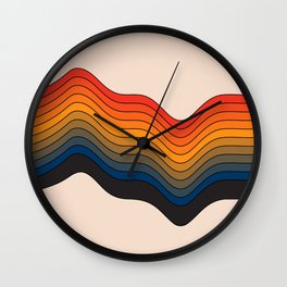 Highs and Lows Wall Clock