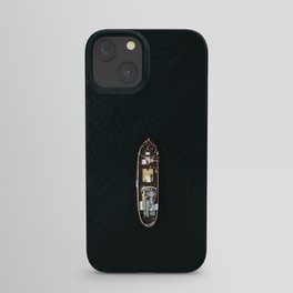 Iceland Ship from Above - Ocean Photography iPhone Case