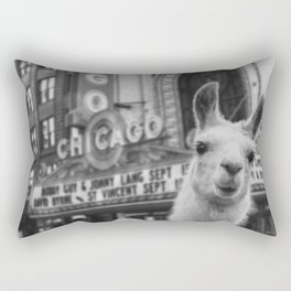 Chicago Llama Rectangular Pillow