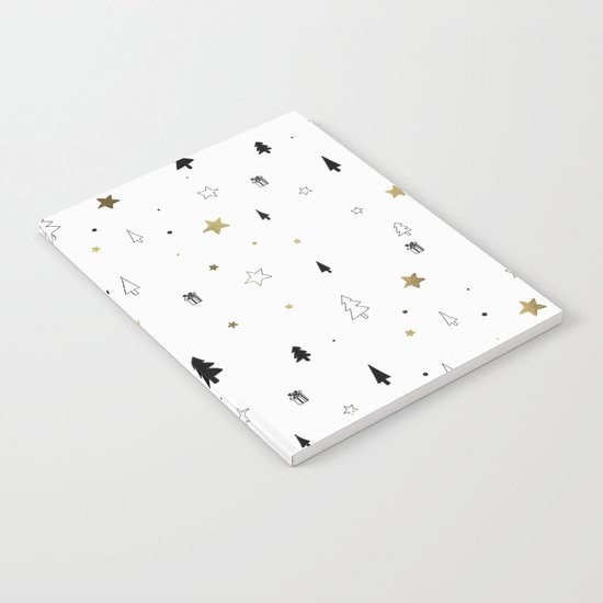 Christmas Pattern Notebook