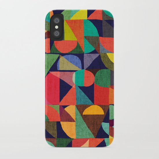Color Blocks iPhone Case