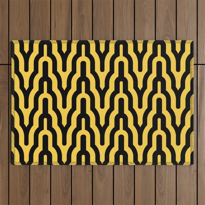 Art Deco Pattern 325 Outdoor Rug