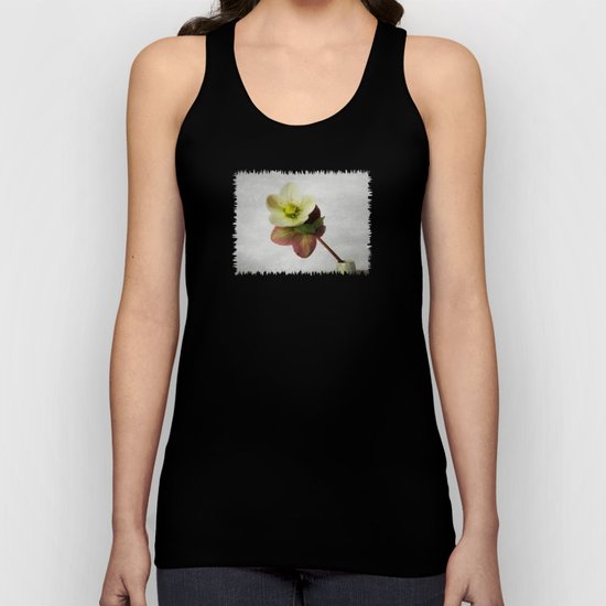 Vintage Helleborus - JUSTART © Unisex Tank Top