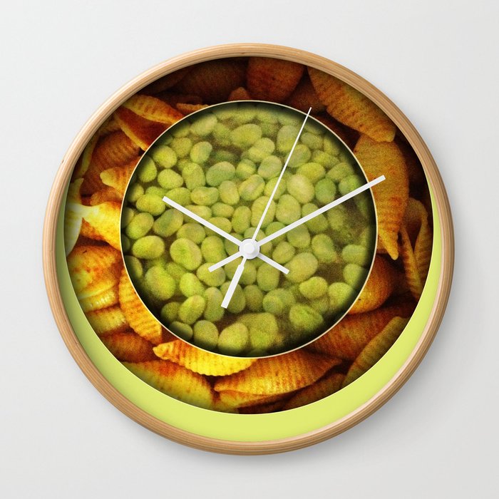 Food Mix Tris Wall Clock