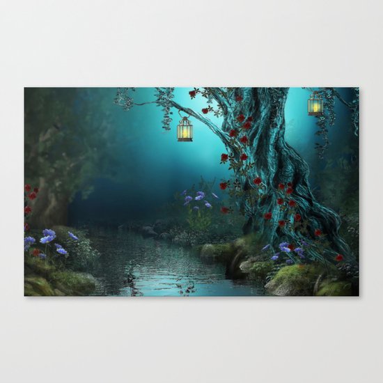 fantasy world Canvas Print