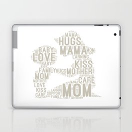 Mama Son Family Love Laptop Skin