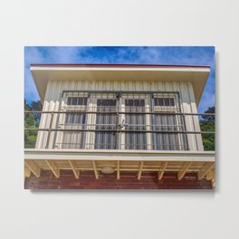 Beachside Shed Metal Print | Building, Color, Beachside, Closed, Shed, Shut, Structure, Photo, Metalbars 
