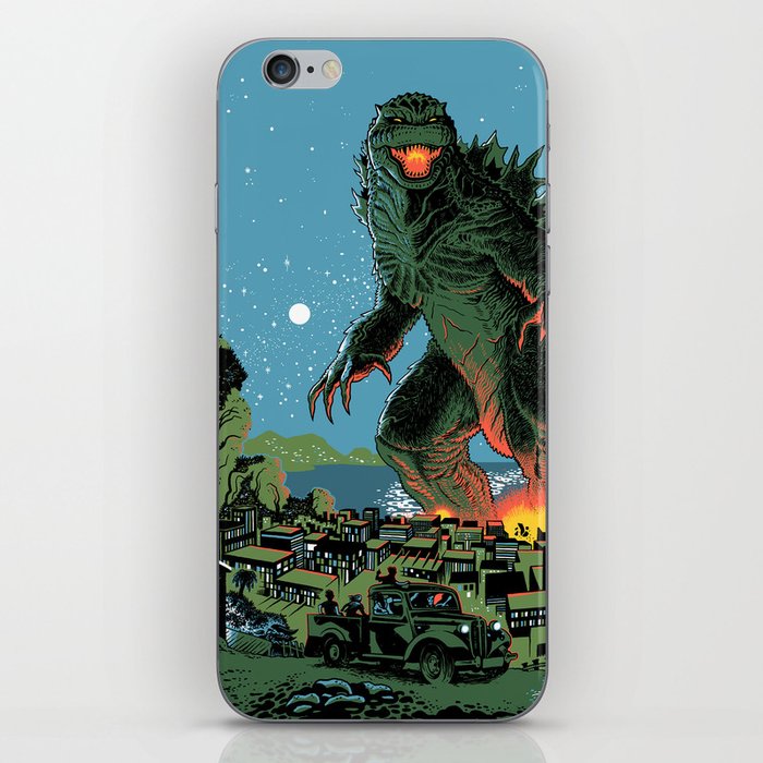 Godzilla - Blue Edition iPhone Skin