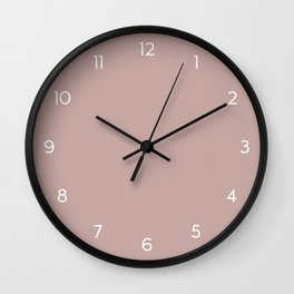 Boho Minimal Numbered Wall Clock // 184 Wall Clock