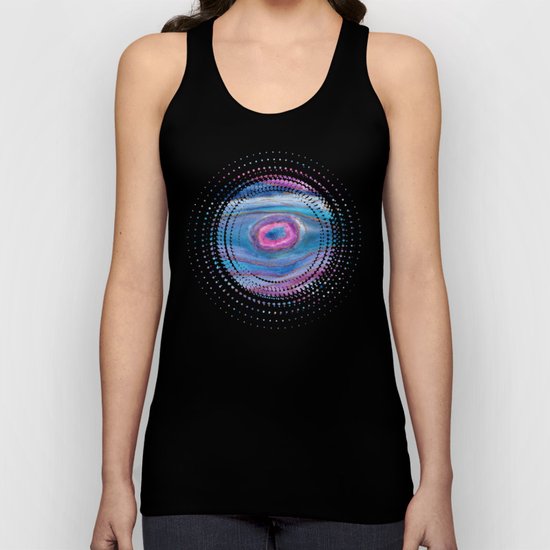 AGATE Inspired Watercolor Abstract 05 Unisex Tank Top