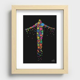 Oblation Flowers Recessed Framed Print