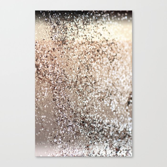 Sparkling GOLD Lady Glitter #2 (Faux Glitter) #decor #art #society6 Canvas Print