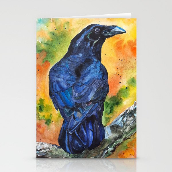 The Raven By Olga Stationery Cards