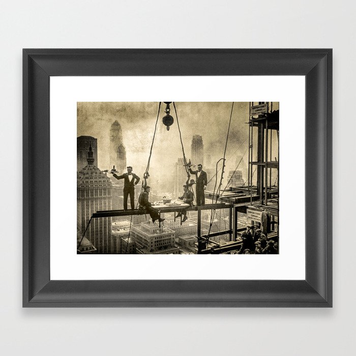 Sir, Where are your restrooms? Framed Art Print