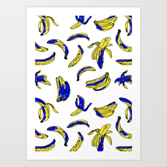Bananas #2 Art Print