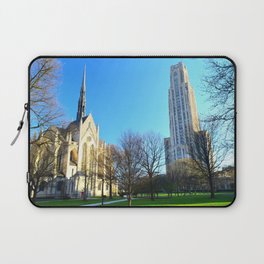 Heinz Chapel and Cathedral of Learning in Pittsburgh 12 Laptop Sleeve