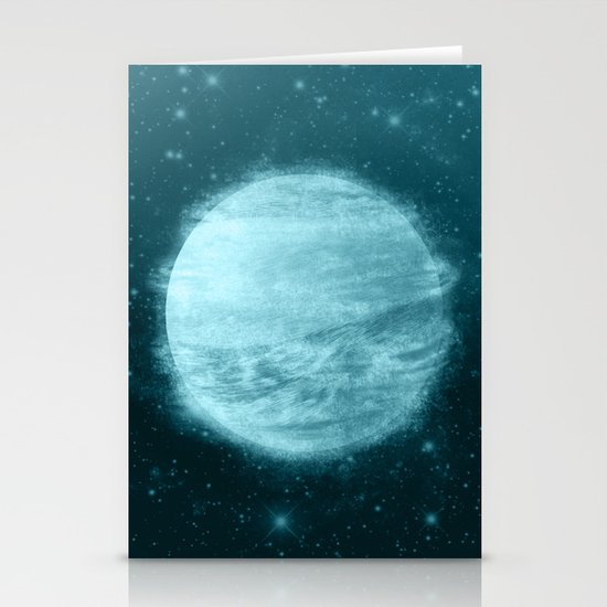 Ice Planet Stationery Cards