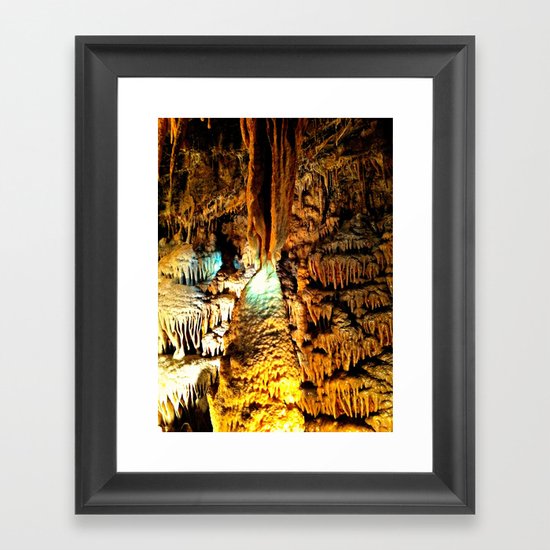 Cavern Beauty Framed Art Print