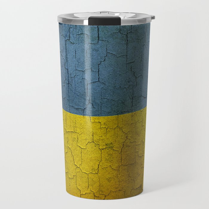 Ukrainian flag Travel Mug