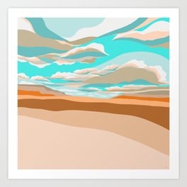 Desert Sky Art Print