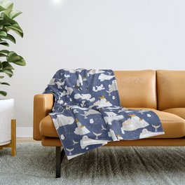 Blanc Alaska fourrure synthétique Throw Blanket canapé Chambre à Coucher Décor 