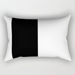 Black and White Mod Rectangular Pillow