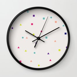 Confetti Wall Clock