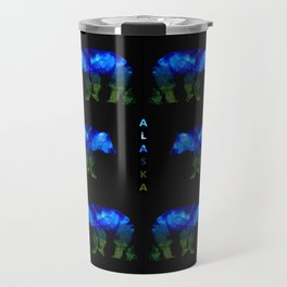 Grizzly in the Shadows Travel Mug