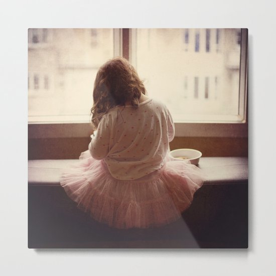 the daily life of a ballerine Metal Print