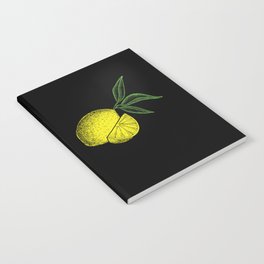 Lemon Fruit Retro Lemonade Notebook