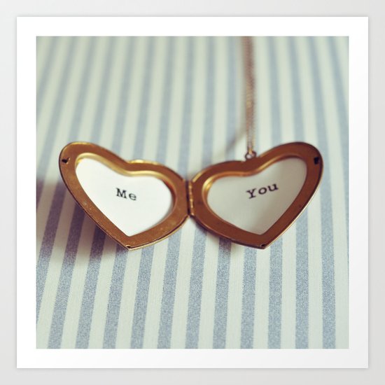 Love in your Heart. Art Print