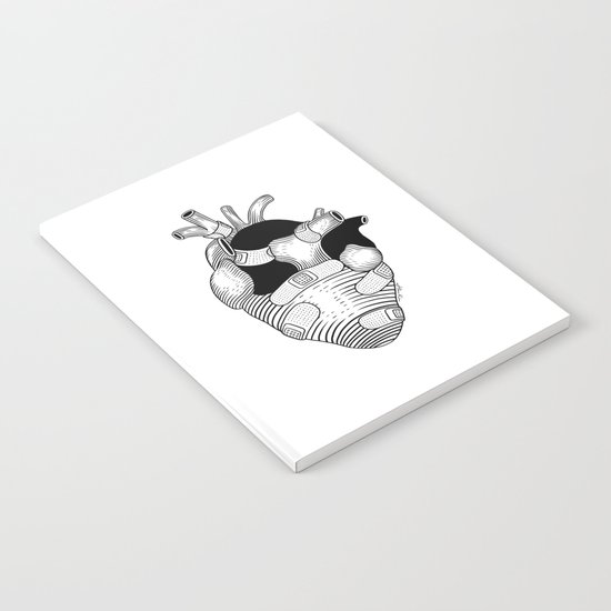 The strongest hearts have the most scars Notebook