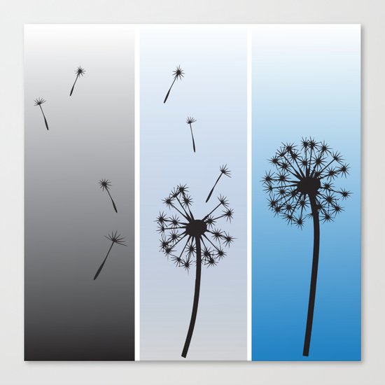 Dandelion Canvas Print