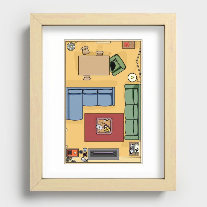 Apartment 11 Recessed Framed Print