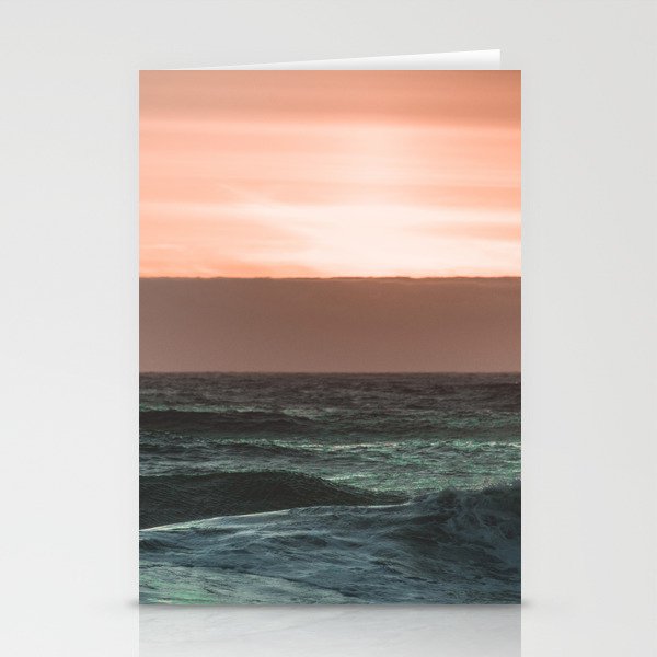 Perfect Ocean Sunset Stationery Cards
