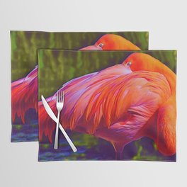 Tropical Flamingo Placemat