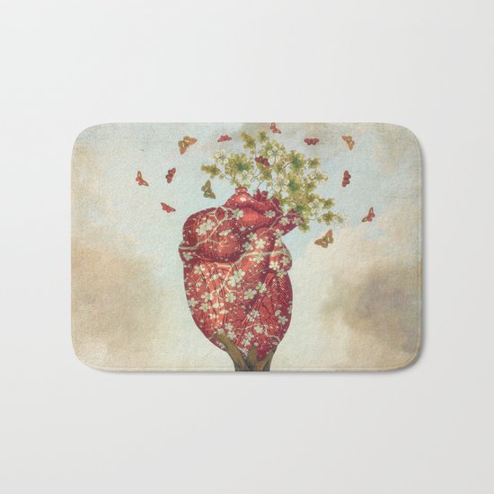 Love Tree Bath Mat