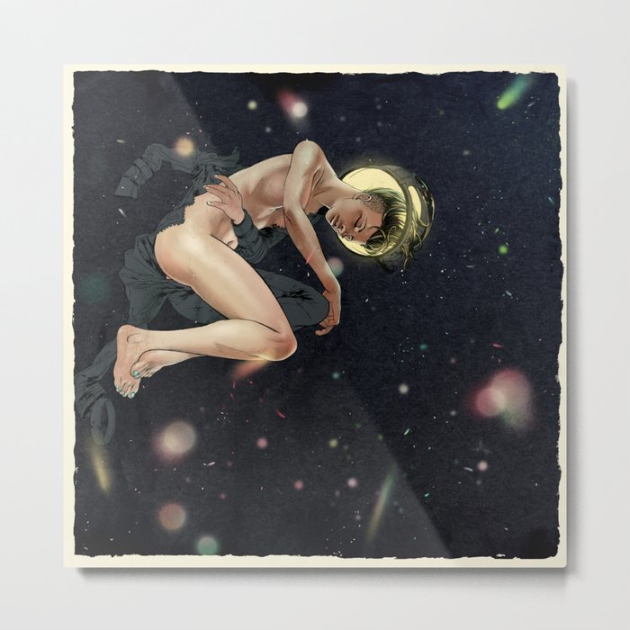 Bodies in Space: Hypoxia Metal Print