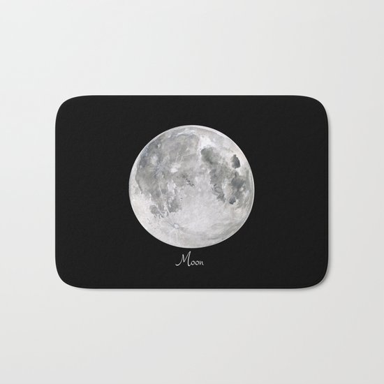 Moon #2 Bath Mat