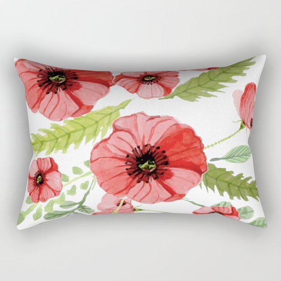 Flowers 110 Rectangular Pillow