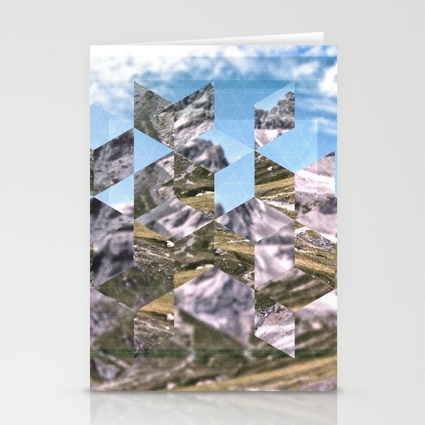 Mountain Fragments Stationery Cards