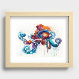 Octopus Recessed Framed Print