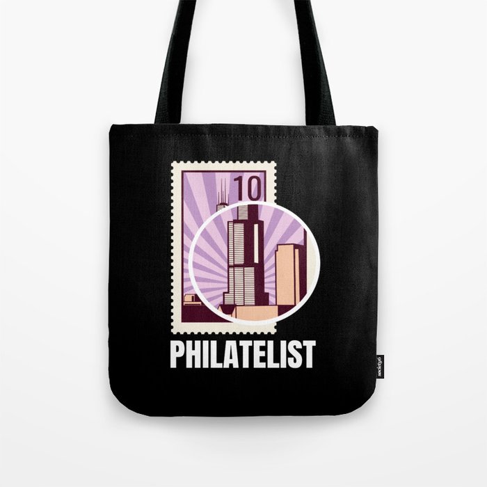 Philatelist Stamp Collecting Tote Bag