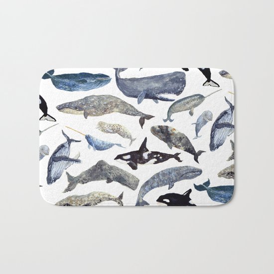 Whale Song Bath Mat