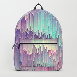 Iridescent Glitches Backpack
