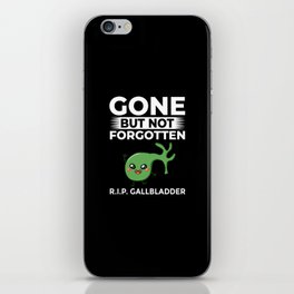 Gallbladder Removal Surgery Recovery Attack iPhone Skin
