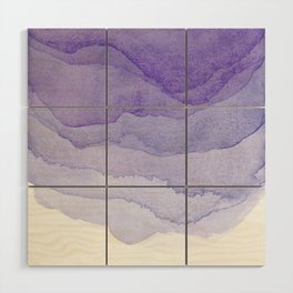 Lavender Flow Wood Wall Art
